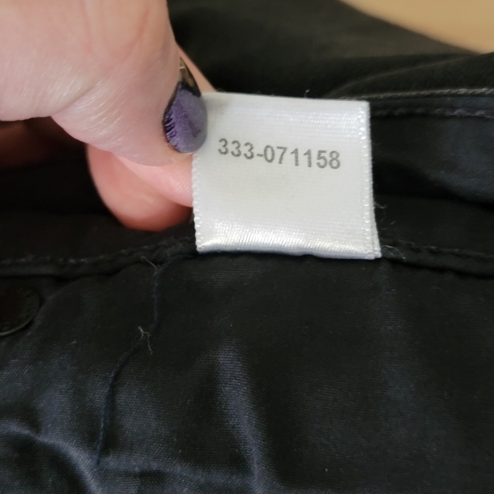 Paige 27 Hoxton Ultra Skinny Faded Black Fog Mid Rise Stretch Jegging Jeans - Picture 11 of 16